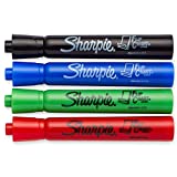 Sharpie SAN22474BN Flip Chart Markers, 4 Per Pack, 6 Packs, Black/Blue/Green/Red