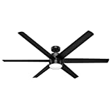 Hunter Solaria Indoor / Outdoor Ceiling Fan with LED Light and Remote Control