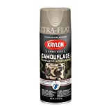 Krylon K04291000 Camouflage Paint, Ultra Flat, Khaki, 11 oz.,Camouflage Khaki