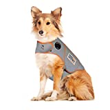 ThunderShirt Sport Dog Anxiety Jacket |Vet Recommended Calming Solution Vest for Fireworks, Thunder, Travel, Separation | Platinum, Large
