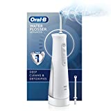 Oral-B Water Flosser Advanced, Cordless Portable Oral Irrigator Handle with 2 Nozzles