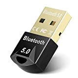 Bluetooth Adapter for PC, Maxuni USB Mini Bluetooth 5.0 Dongle for Computer Desktop Wireless Transfer for Laptop Bluetooth Headphones Headset Speakers Keyboard Mouse Printer Windows11/10/8.1/8/7