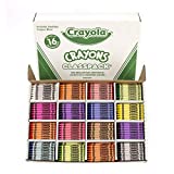 Crayola Crayon Classpack, School Supplies, 16 Colors (50 Each), 800 Ct, Standard , Red