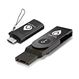 Thetis Fido U2F Security Key with Type C Adapter Two-Factor Authentication Extra Protection and Compatible with Windows/Linux/Mac OS, Gmail, Facebook, Dropbox, SalesForce, GitHub and More