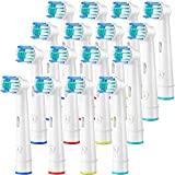 Aster Replacement Toothbrush Heads - 16 Pack, Compatible with Oral-B Braun Professional Electric Precision Clean Brush Heads Refill for 7000/Pro 1000/9600/ 5000/3000/8000