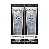 Dr. Sheffield’s Certified Natural Toothpaste (Extra-Whitening) - Great Tasting, Fluoride Free Toothpaste/Freshen Your Breath, Whiten Your Teeth, Reduce Plaque (2-Pack)