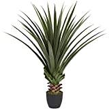 Nearly Natural 4' Spiked Agave Plant, Green