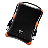 Silicon Power 2TB Rugged Portable External Hard Drive Armor A30, Shockproof USB 3.0 for PC, Mac, Xbox and PS4, Black