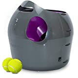 PetSafe Automatic Tennis Ball Launcher – Interactive Dog Ball Thrower – Adjustable Range – Motion Sensor – Indoor & Outdoor Toy – A/C Power or Batteries – Fetch Machine for Small to Large Dogs