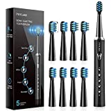 Sonic Electric Toothbrush for Adults, PHYLIAN High Power Rechargeable Toothbrushes, Sonic Toothbrush with 3 Hours Fast Charge for 60 Days