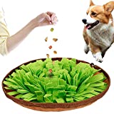 DC DCTOY Dog Feeding Mats Snuffle Mats, Dog Training Mats Dog Puzzle Toys, Nosework Blanket Pet Snuffle Bowl Cat Snuffle Mat for Cats Dogs,Activity Fun Play Mat for Relieve Stress Restlessness