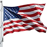 All Star Flags 12x18' Nylon American Flag - All Weather, Durable, Outdoor Nylon US Flag