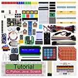 Freenove Ultimate Starter Kit for Raspberry Pi 4 B 3 B+ 400, 561-Page Detailed Tutorials, Python C Java Scratch Code, 223 Items, 72 Projects, Solderless Breadboard
