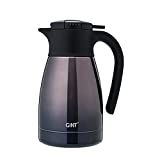 GiNT 51Oz Stainless Steel Thermal Coffee Carafe with Lid/Double Walled Vacuum Thermos / 12 Hour Heat Retention (Purple, 1.5L)