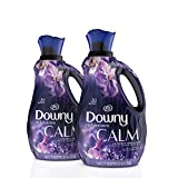 Downy Infusions Liquid Laundry Fabric Softener, Calm Scent, Lavender & Vanilla Bean, 166 Total Loads (Pack of 2)