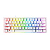 Razer Huntsman Mini 60% Gaming Keyboard: Fastest Keyboard Switches Ever - Linear Optical Switches - Chroma RGB Lighting - PBT Keycaps - Onboard Memory - Mercury White