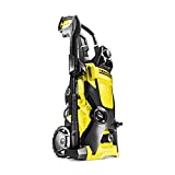 Karcher K 4 1900 PSI Electric Power Induction Pressure Washer with Vario & Dirtblaster Spray Wands, 1.5 GPM, Yellow