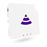Pyramid WiFi - Plug & Play Portable VPN Router with 100+ Regions, HD Speeds, Portable Mini Travel Router, Encrypt Public WiFi & Unlock Content, Wired or Wireless Repeater