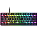 Razer Huntsman Mini 60% Gaming Keyboard: Fastest Keyboard Switches Ever - Linear Optical Switches - Chroma RGB Lighting - PBT Keycaps - Onboard Memory - Classic Black
