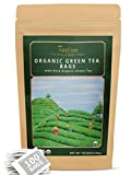 TeeLux Organic Green Tea Bags, Super Antioxidant Green Tea, 100 Count Tea Bags to Support Overall Health