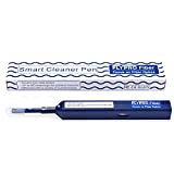 Fiber Optic Cleaner, LC Fiber Cleaner Pen for Optical Connector, One Click Fiber Cleaner, Up to 800+ Cleans, for 1.25mm LC/MU, UPC/APC, Male/Female | FLYPROFiber