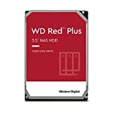 Western Digital 6TB WD Red Plus NAS Internal Hard Drive HDD - 5640 RPM, SATA 6 Gb/s, CMR, 128 MB Cache, 3.5' -WD60EFZX
