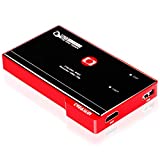 TreasLin Screen Capture Recorder, 1080P HDMI to USB Game Recorder,One-Click Recording, Screen Recorder Compatible with TV Box Xbox One PS4 Wii U Switch School lectures,No PC Required…