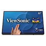 ViewSonic TD2230 22 Inch 1080p 10-Point Multi Touch Screen IPS Monitor with HDMI and DisplayPort, Black