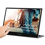 Portable Laptop Monitor Touchscreen 15.6' INNOCN 1080P HDMI USB C External Computer Display Ultra Slim Travel Second Monitor for Laptop MacBook Phone PS4 Switch Xbox Mini PC, 400Nits, 100% sRGB