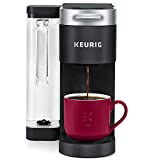 Keurig K-Supreme Coffee Maker, Single Serve K-Cup Pod Coffee Brewer, With MultiStream Technology, 66 Oz Dual-Position Reservoir, and Customizable Settings, Black