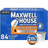 Maxwell House Breakfast Blend Light Roast K-Cup® Coffee Pods (84 ct Box)