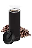 bobble French Coffee Presse For Travel, On-The-Go use, Quick Brew, Slim Design, Triple Wall Insulation, 14 oz (Black)