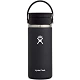 Hydro Flask Wide Mouth Flex Sip Lid Bottle - Stainless Steel Reusable Water Bottle - Vacuum Insulated, Dishwasher Safe, BPA-Free, Non-Toxic