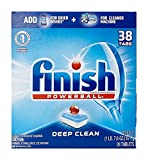 Finish - All in 1-38ct - Dishwasher Detergent - Powerball - Dishwashing Tablets - Dish Tabs - Deep Clean - Fresh Scent