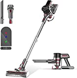 Cordless Vacuum Cleaner, 300W Brushless Motor with 26Kpa Powerful Suction Stick Vacuum, Up to 45Mins Max Runtime Detachable Battery