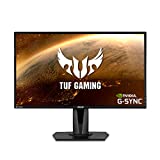 ASUS TUF Gaming 27' 2K HDR Gaming Monitor (VG27BQ) - QHD (2560 x 1440), 165Hz (Supports 144Hz), 0.4ms, Extreme Low Motion Blur, Speaker, G-SYNC Compatible, VESA Mountable, DisplayPort, HDMI