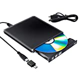 External Blu Ray DVD Drive USB 3.0, Bluray Burner Reader BD CD DVD RW ROM for iMac PC MacOS Windows