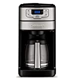Cuisinart DGB-400 Automatic Grind & Brew 12-Cup Coffeemaker, Black/Silver