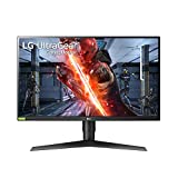 LG 27GN750-B UltraGear Gaming Monitor 27” FHD (1920x1080) IPS Display, 1ms Response, 240HZ Refresh Rate, G-SYNC Compatibility, 3-Side Virtually Borderless Design, Tilt, Height, Pivot Stand - Black
