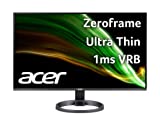 Acer R242Y Ayi 23.8' Full HD (1920 x 1080) VA Monitor | AMD FreeSync Technology | Ultra-Thin | Edge-to-Edge | Zero-Frame | 1ms VRB | 75Hz | HDMI & VGA Ports