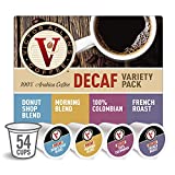Victor Allen's Coffee Decaf Variety Pack, 54 Count, Single Serve Coffee Pods for Keurig K-Cup Brewers