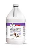 Stuart Pet Supply Co. Professional Strength Deep Clean (Gal.) 3X Carpet Cleaner Solution & Deodorizer, Concentrated Encapsulating Carpet Shampoo, Pet Odor & Dirty Carpet Cleaning Solution