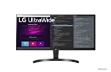 LG 34WN750-B Monitor 34' 21:9 WQHD (3440 x 1440) IPS Display, AMD FreeSync, Dual Controller, OnScreen Control, 3-Side Borderless Design - Black