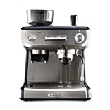 Calphalon BVCLECMPBM1 Temp iQ Espresso Machine with Grinder and Steam Wand, Stainless