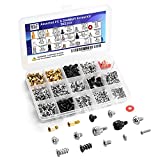 502pc Motherboard Standoffs Screw Kit | Basic Computer Screws Set for HDD Hard Drive, Case, Fan, Power Card, Graphics, Chassis, CD-ROM, ATX Case | for DIY & Repair