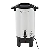 AmazonCommercial Coffee Urn - Aluminum, 40 Cups/6 Liters