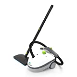 Steamfast SF-370 Canister Cleaner with 15 Accessories-All-Natural, Chemical-Free Pressurized Steam Cleaning for Most Floors, Counters, Appliances, Windows, Autos, and More, 64 inches, White