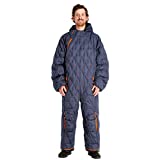 Selk'bag Nomad Wearable Sleeping Bag I Outdoor and Indoor Sleeping Bag for Camping, RV Trips, Travelling, Hammocks, Backpacking, Lounging (Navy Blue, X-Large)
