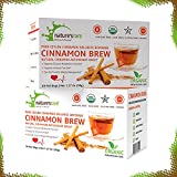 Pure Ceylon Cinnamon Brew - 100% Organic Ceylon Cinnamon Tea (40 Sachets - pack of 2 – 20 COUNT PER BOX)