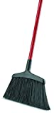 Libman Commercial 997 Wide Commercial Angle Broom, 55' Length, 15' Width, Black/Red (Pack of 6)